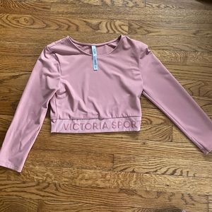 Victorias Sport Workout top Cropped